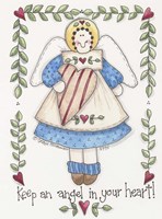 Angel In Your Heart Fine Art Print