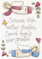 Angels Never Grumble Fine Art Print