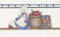 Apple Bunny Fine Art Print