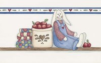 Apple Bunny 2 Fine Art Print