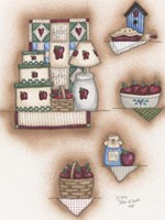 Apple Collage Fine Art Print