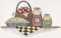 Apple Pie With Basket Fine Art Print