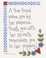 A True Friend Fine Art Print