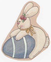 Bunny Blue Egg Fine Art Print