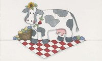 Country Cow Fine Art Print