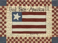 God Bless America Fine Art Print