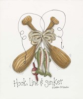 Hook Line And Sinker Fine Art Print