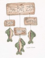 Live Bait Fine Art Print