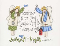 Garden Angels Fine Art Print