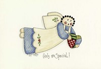 Girls Are Special Angel Fine Art Print