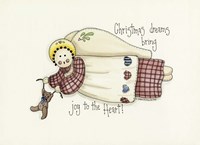 Christmas Dreams Angel Fine Art Print