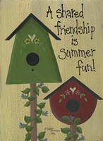 A Shared Friendship Fine Art Print