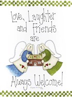 Love, Laughter And Friends Fine Art Print