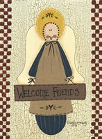 Welcome Friends Framed Print