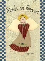 Friends Are Forever Framed Print