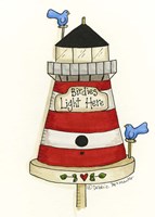 Birdies Light Here Fine Art Print