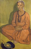 Study of Mulatto Woman, 1915 Fine Art Print