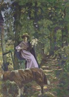 The Alley, 1908-1908 Fine Art Print