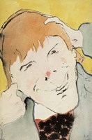 Portrait of the Actor Ernest Coquelin (Coquelin Cadet),  c. 1890-1891 Fine Art Print