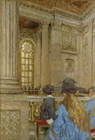 Chapel at the Chateau of Versailles 1917-1919 Fine Art Print