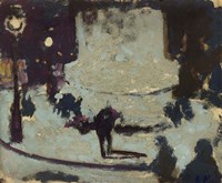 Place Clichy, Base of the Statue Fine Art Print