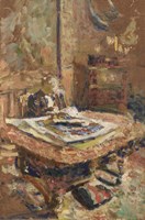 Madame Vuillard Seated in Front of a Table, c. 1906 Fine Art Print