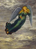 Angel In The Clouds Fine Art Print