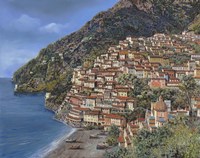 Positano E Torre Clavel Fine Art Print