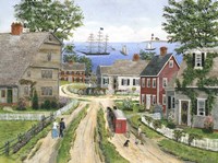 A Captian's Walk to Sea Fine Art Print