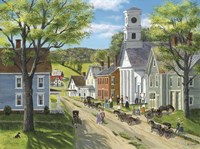 After Church Fine Art Print