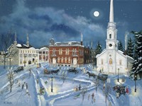 Berkshire Green in Winter (Lee Mass) Fine Art Print