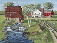 Cold Creek Mill Fine Art Print