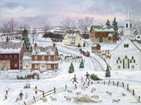 Country Christmas Fine Art Print