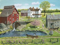 Granger's Mill Fine Art Print