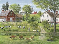 Green Shades of Summer Fine Art Print