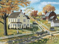 Milk Pick Up Fine Art Print