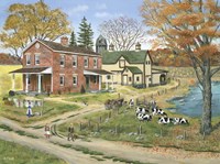 Off to School Fine Art Print