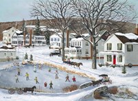 Our Town Long Ago Fine Art Print