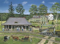 The Canaan Station Fine Art Print