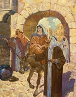 Bethlehem Scene Fine Art Print