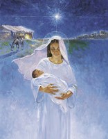 Mary With Jesus Fine Art Print