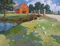 Red Rooster Fine Art Print