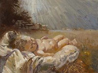 Baby Jesus Fine Art Print