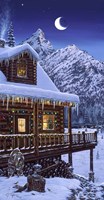 Mountain Home Christmas Fine Art Print