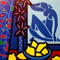 Homage To Matisse 1 Fine Art Print