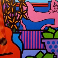 Still Life With Matisse 1 Fine Art Print