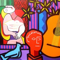 Still Life With Picassos Dream Fine Art Print