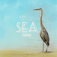 Life Is Better By The Sea Fine Art Print
