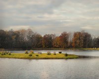 Autumn Rising At The Duck Pond Fine Art Print