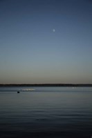 Moon Rising Over Reelfoot Lake Fine Art Print